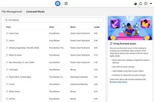 Lee más sobre el artículo Music Revenue Sharing lo nuevo de Facebook