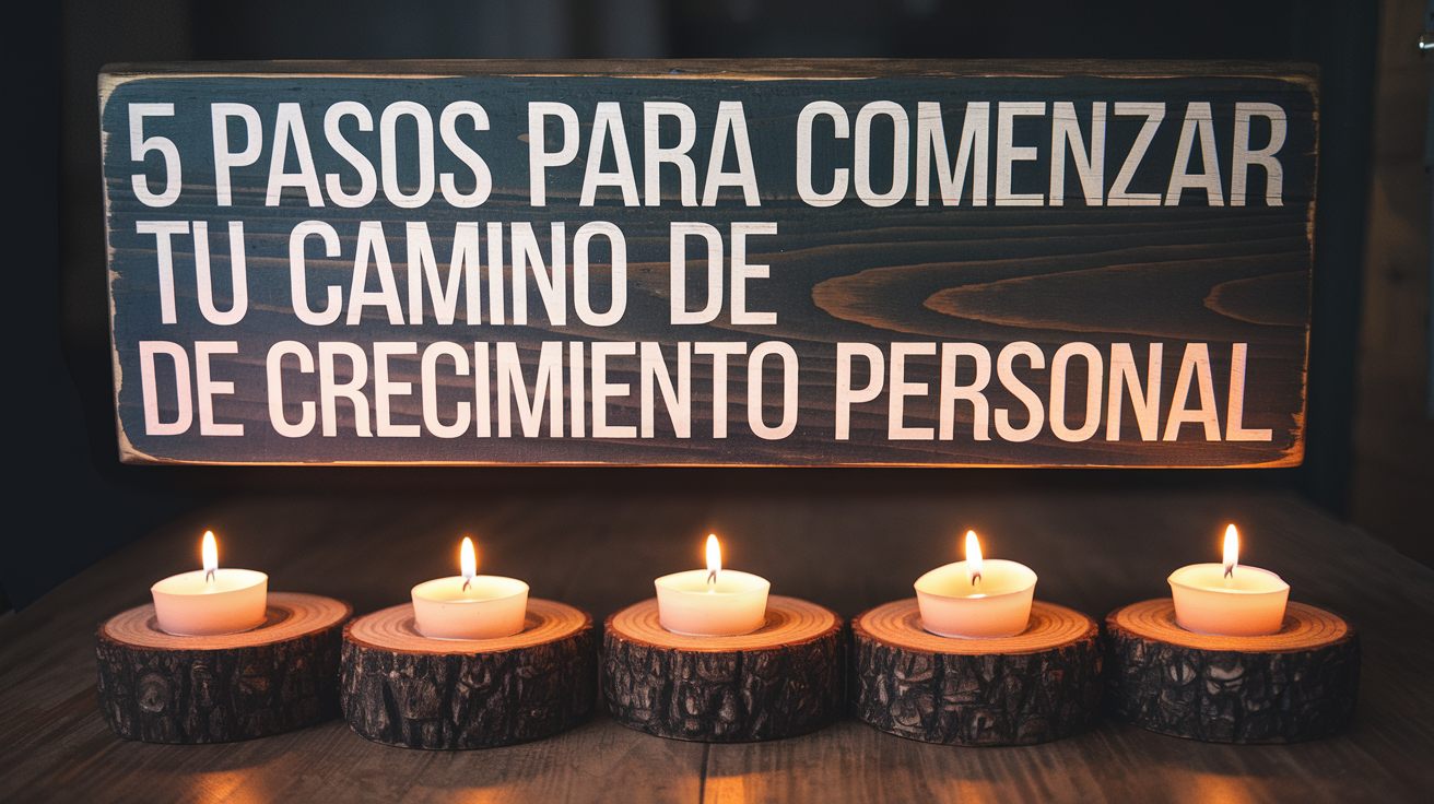 5 pasos para comenzar tu camino de crecimiento personal